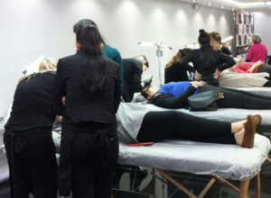 Eyelash extension services